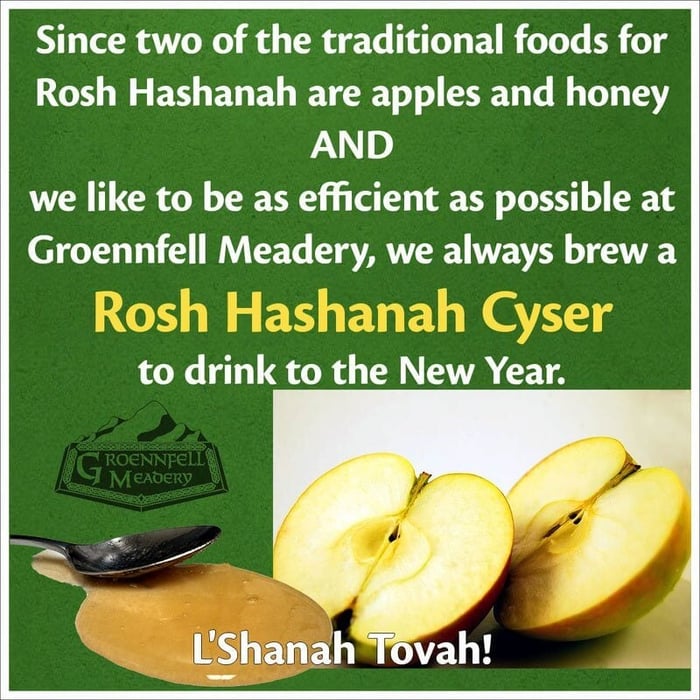 Thursday Fun Fact 9-25: Rosh Hashanah Mead