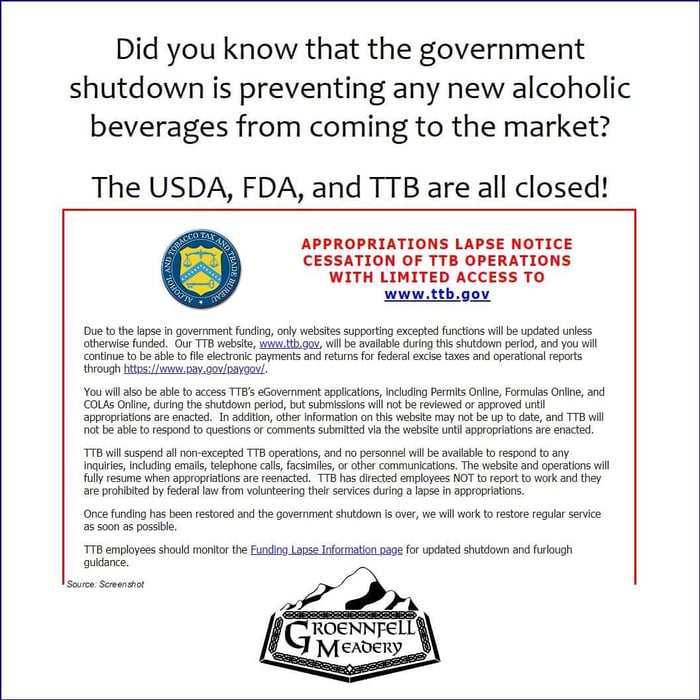 Thursday Fun Fact 1-24: Shutdown