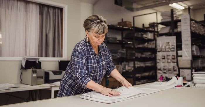 fine linen percale sheeting by Alexa Hampton for Eastern Accents