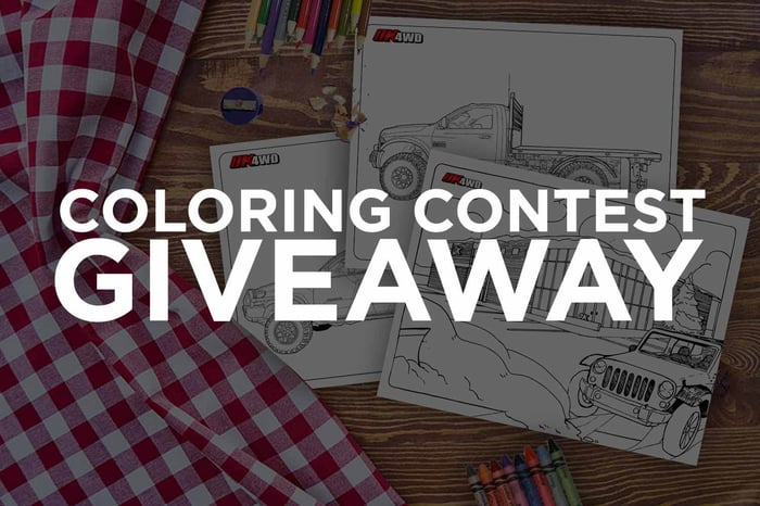 Coloring Contest Giveaway