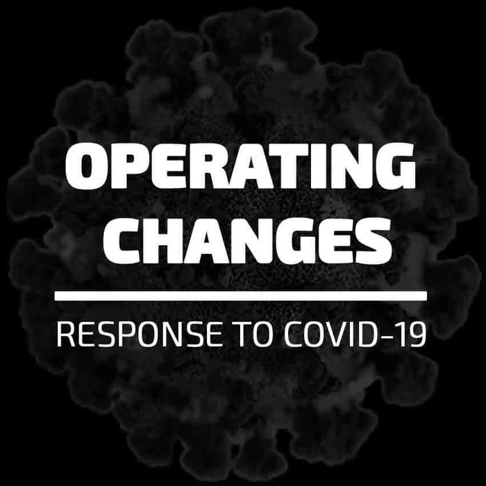 Operating Changes Due to COVID-19