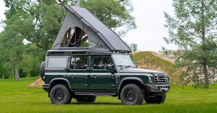 Ineos Grenadier Alu-Cab Silenus Roof Conversion