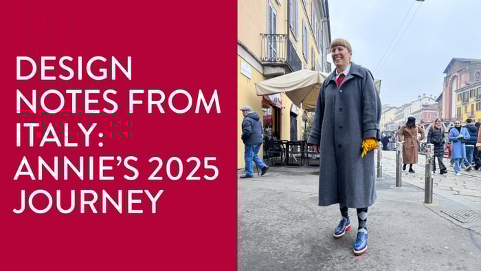 Design Notes from Italy: Annie’s 2025 Journey