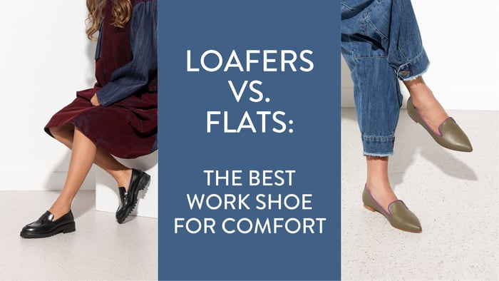 Leather Loafers Vs. Flats: The Best Work Show for Comfort