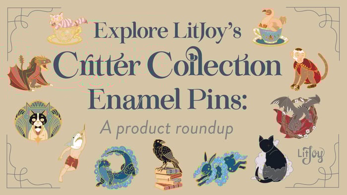 LitJoy's Critter Collection Enamel Pins