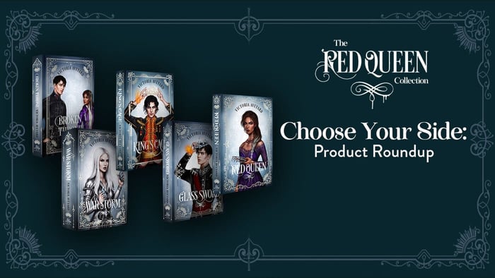 Choose Your Side: LitJoy's Red Queen Collection Round Up