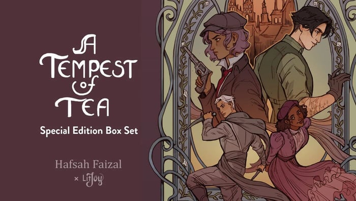 A Tempest of Tea Duology by Hafsah Faizal: A LitJoy Exclusive Special Edition Book Box Set