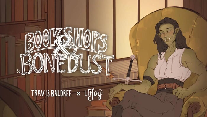 Bookshops & Bonedust LitJoy Special Edition by Travis Baldree