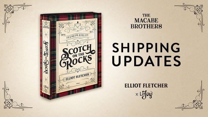 Scotch on the Rocks Shipping Updates
