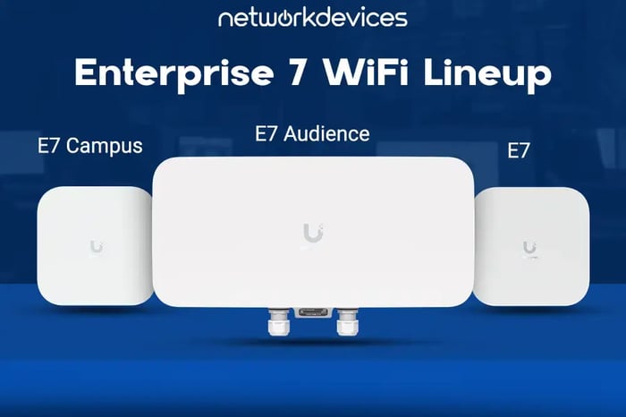 Ubiquiti UniFi Enterprise 7 WiFi 7 Access Points Lineup: E7, E7 Campus, E7 Audience