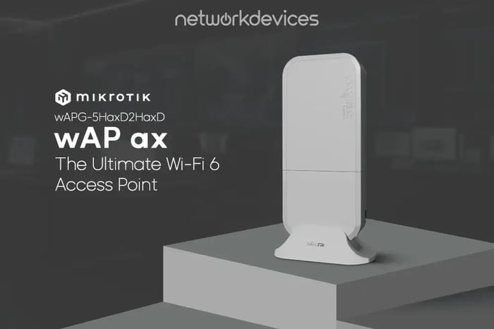 MikroTik wAP ax: Weatherproof Wi-Fi 6 for home and business