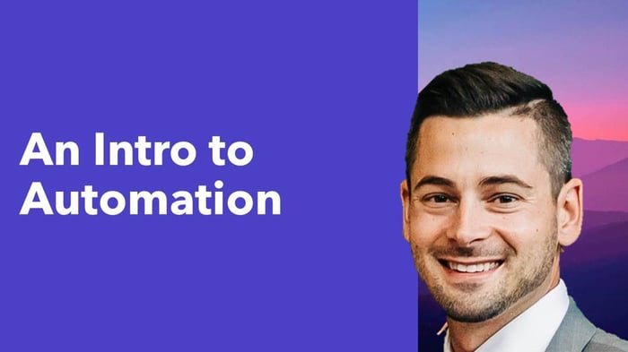An Intro to Automation - Where To Start?