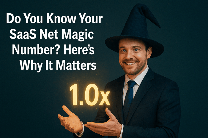 Do You Know Your SaaS Net Magic Number? Here's Why It Matters
