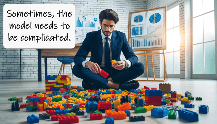 Sometimes the Model Needs to be Complicated