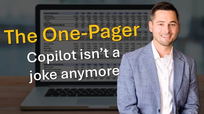 The One-Pager: Copilot isn't a joke anymore