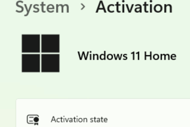 How to Activate Windows 11 Home