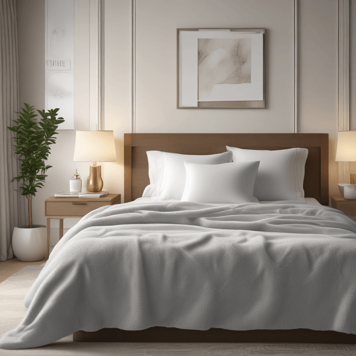 Which Store Offers Fleece Bulk Blankets For A Hotel?