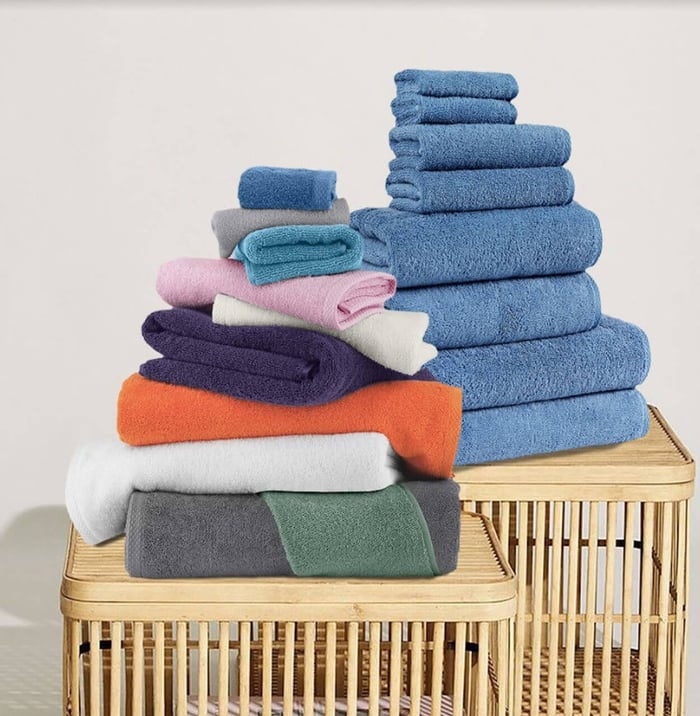 Bath Towel Sets at Direct Textile Store: Perfect for Wholesale, Vacation Rentals, and More