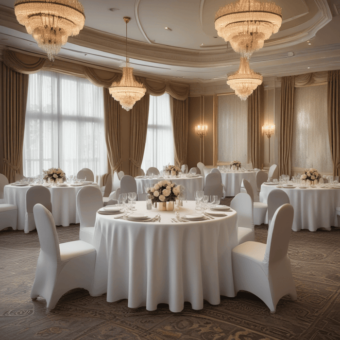 Who Sells Commercial Weight Banquet Linens In Bulk For A Hotel Ballroom?