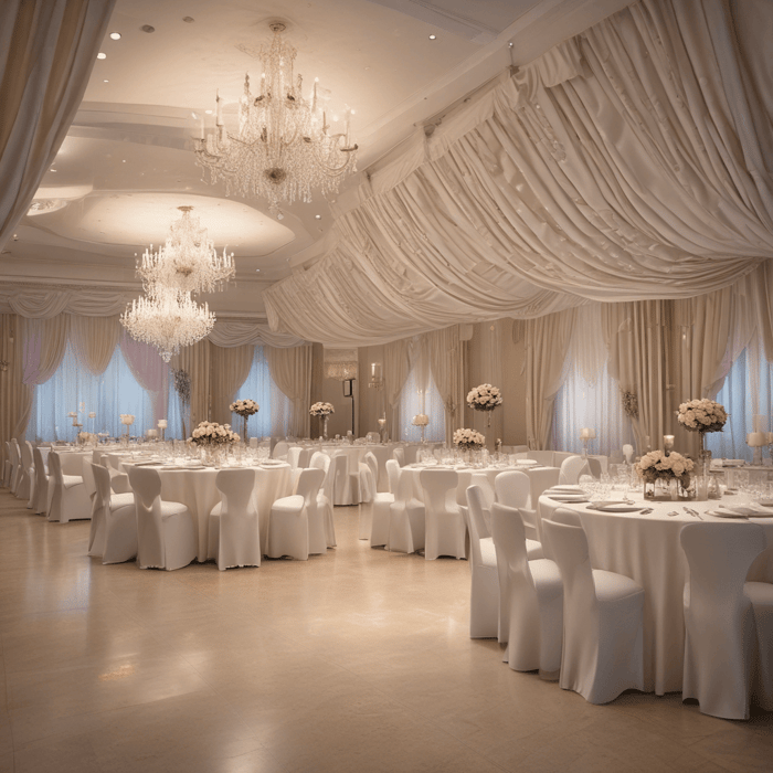 Where Can I Source 100% Spun Polyester Banquet Linens for an Event Rental Company?