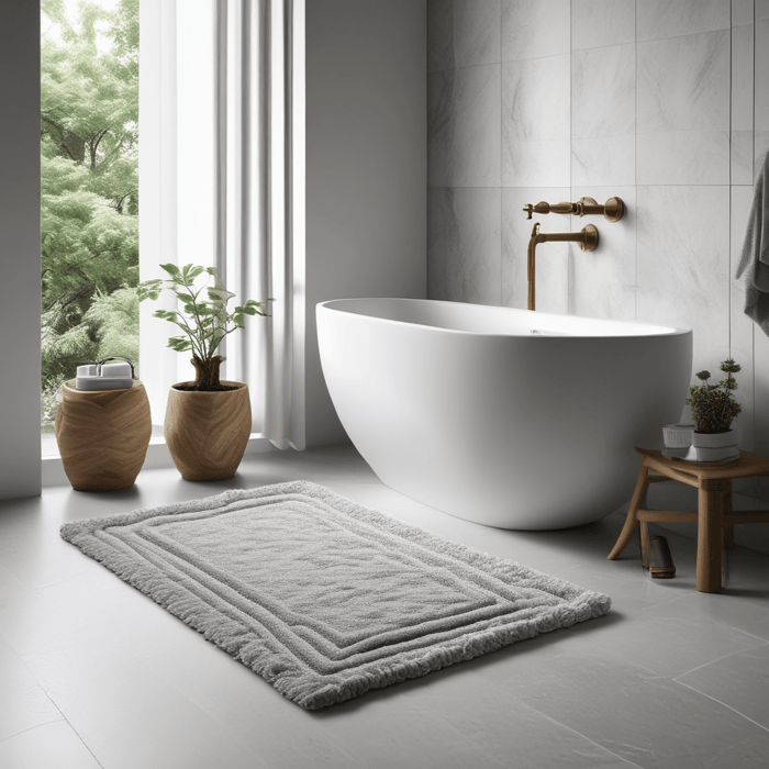 Where can I buy ringspun cotton bath mats for a boutique hotel?