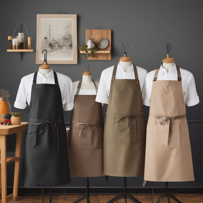 Where Can I Buy Bistro, Waist, And Bib Styles Bib Aprons For A Catering Crew?