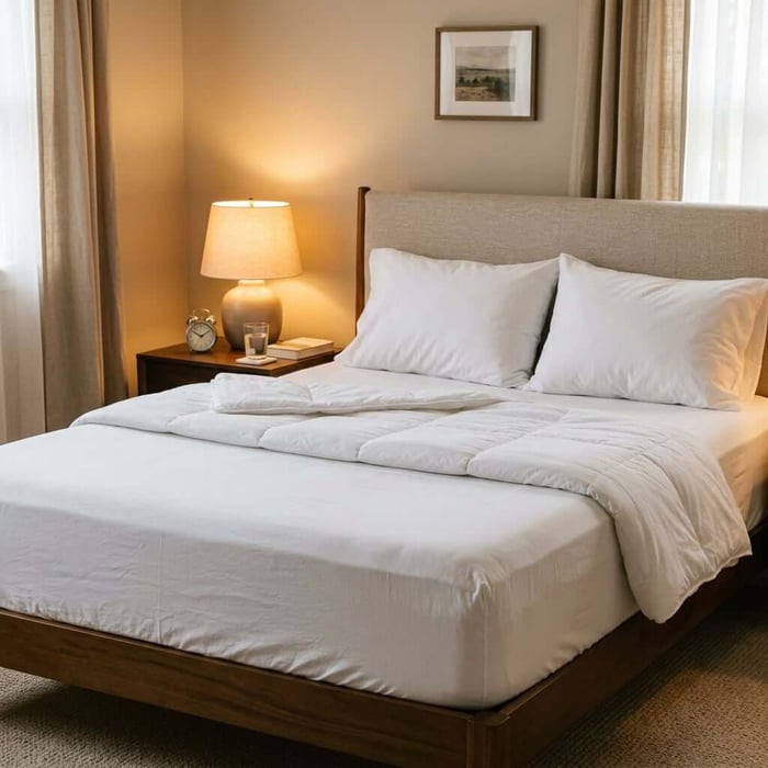 Where Can I Buy T-130 Economy Options Fitted Sheets for a Hotel?