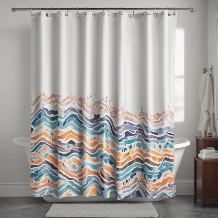 Where Can I Buy Grommet or Buttonhole Headers Hookless Shower Curtains for a Property Management Company?