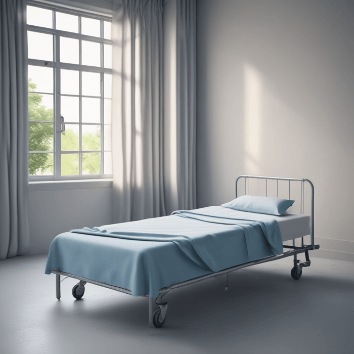 Which Store Offers Hospital Blankets in Bulk for a Camp?