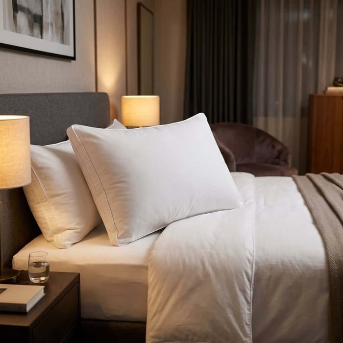 Where Can I Source Bulk Case Packs Hospital Pillows for a Hotel?