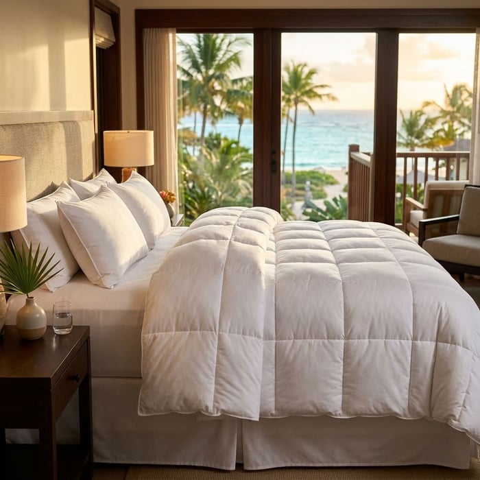 Looking to Purchase Down and Down-Alternative Comforters Hotel Duvet Inserts for a Resort—Where Should I Buy?