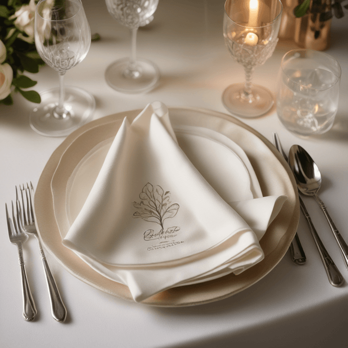 Where Can I Buy 100% Spun Polyester Linen-Style Napkins For A Catering Company?