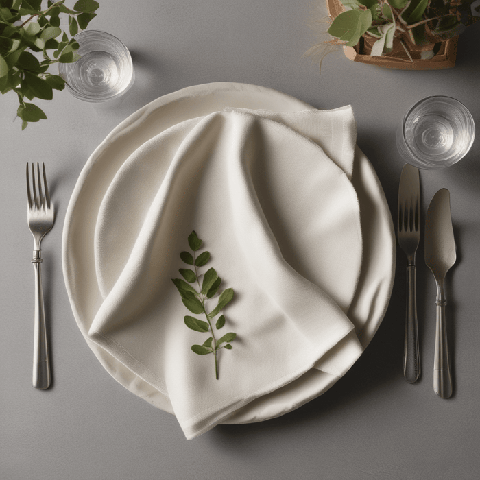 Who Sells Napkins And Tablecloths In Bulk Linen-Style Napkins In Bulk For A Restaurant?