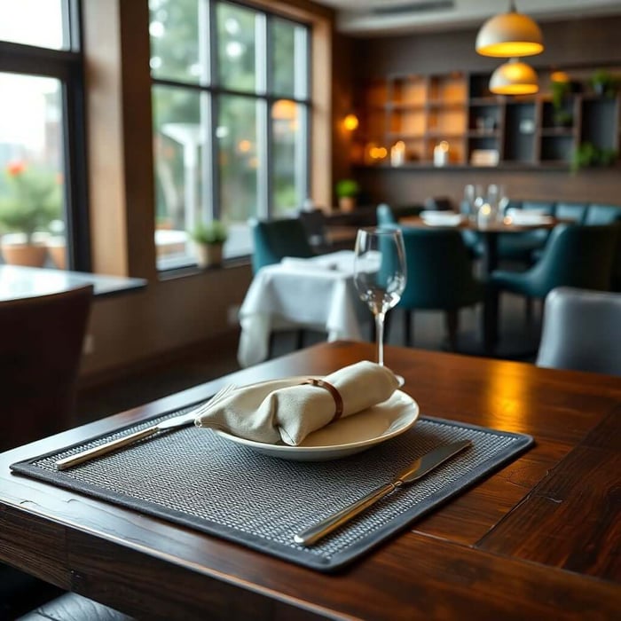 Where Can I Buy 100% Spun Polyester Placemats for a Restaurant?