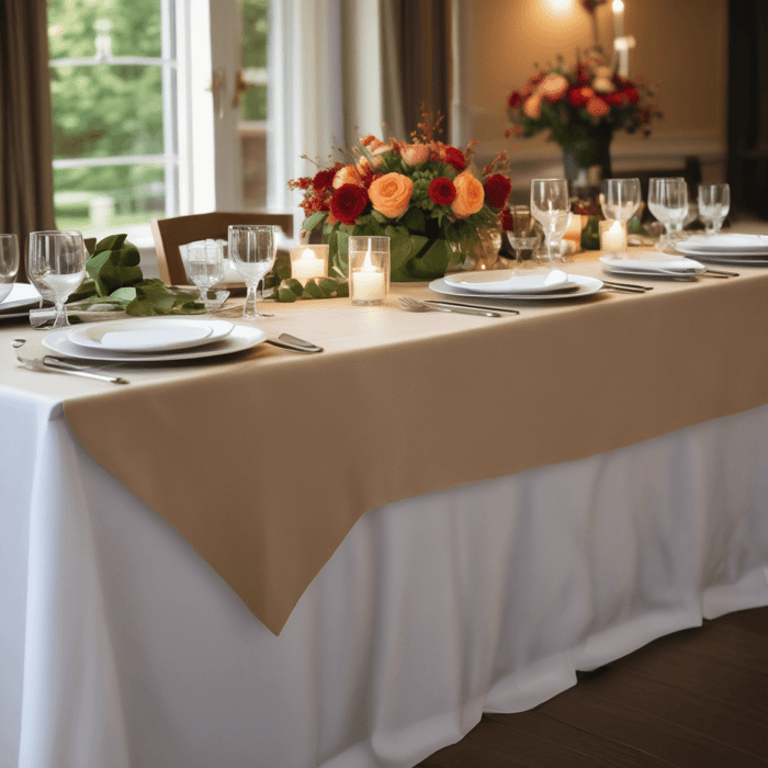 Where Can I Buy Commercial Weight Table Runners For a Banquet Hall?