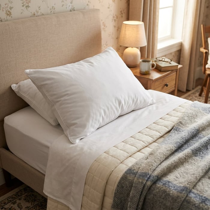 Who Sells Standard, Queen, and King Sizes Hotel Wholesale Pillows in Bulk for a Nursing Home?