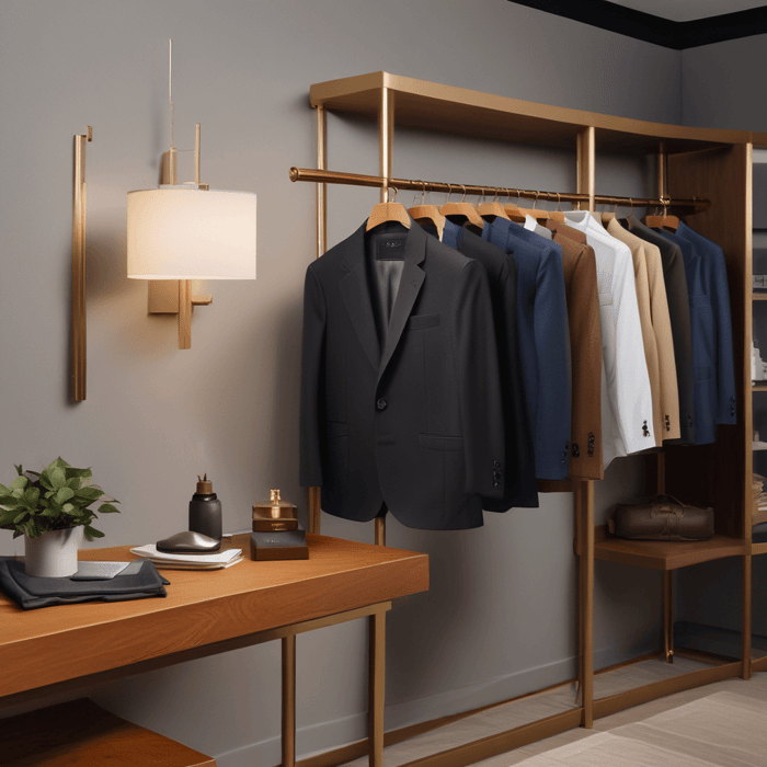 Which Store Offers Workwear In Bulk For A Front Desk Staff?