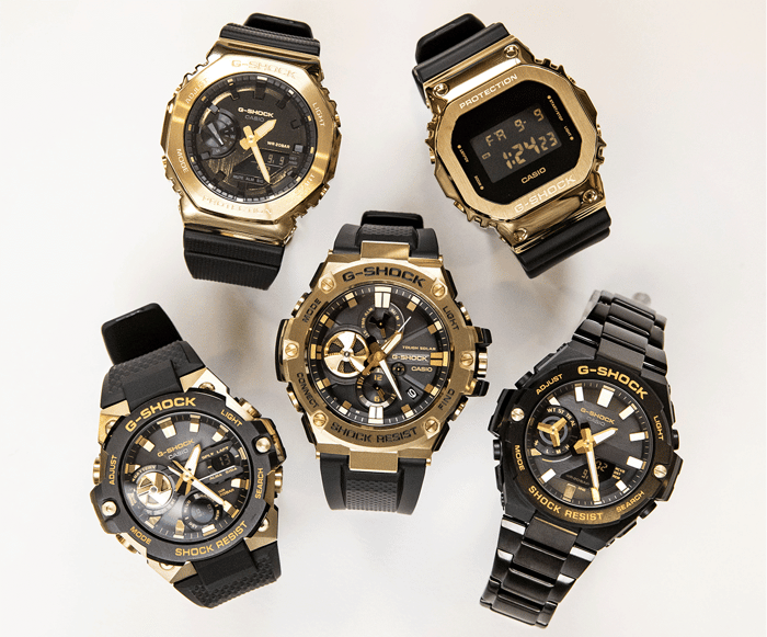 Go Metal-Clad With G-SHOCK'S New Stay Gold Series