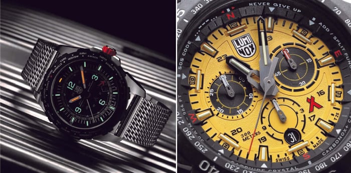 Never Give Up With Bear Grylls Luminox Watches