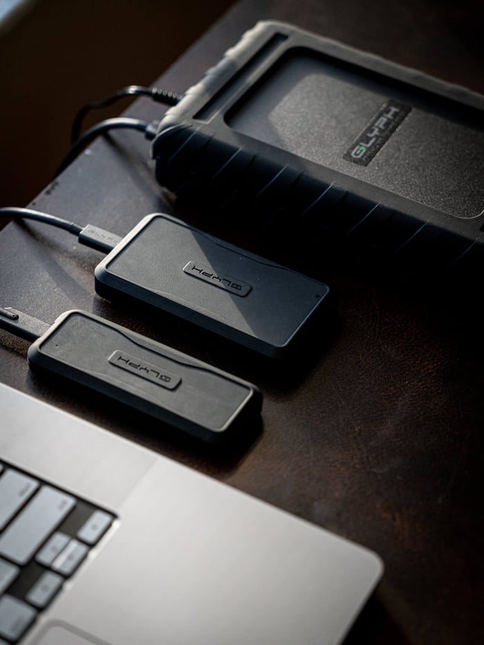 Glyph Atom, Pro and Black Box Storage Drives