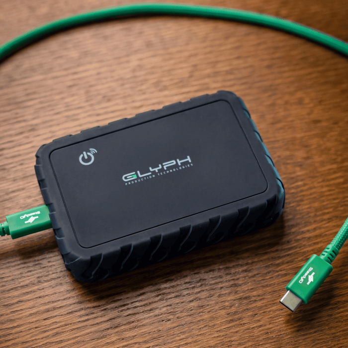 Glyph Launches a High-Intensity USB4 80Gbps Portable NVMe SSD, the Atom EX80; and Connect+ 80Gbps High-Performance USB-C Cables for End-to-End High-Performance Workflows and power delivery