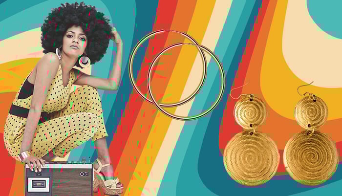 70s Earrings Styles & How To Wear Them Now