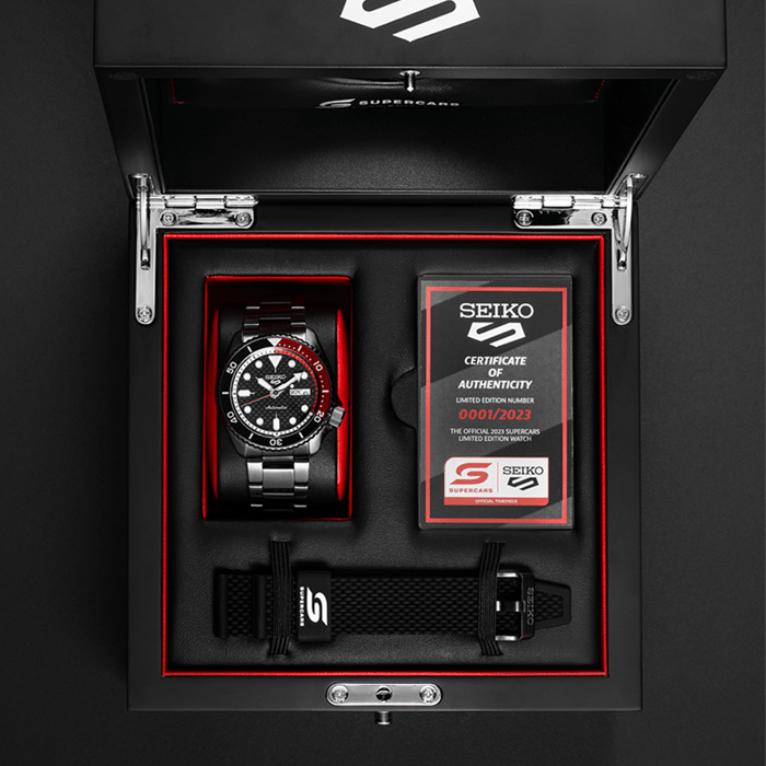 Revving Up For Style: 2023 Seiko 5 Sports Supercars SRPJ95K
