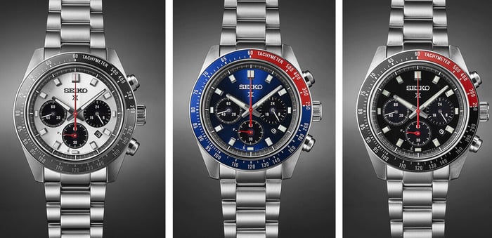 Seiko Releases Three New Exciting Prospex Speedtimer Chronographs
