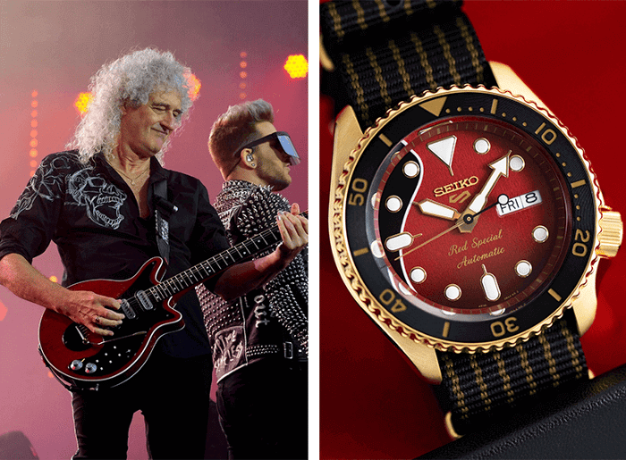 Introducing Seiko 5 Sports x Brian May 'Red Special II'