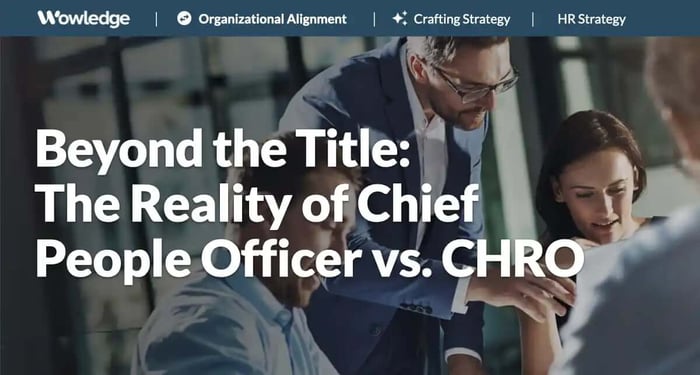 Beyond the Title: The Reality of Chief People Officer vs. CHRO