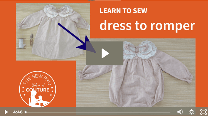 how to cut a romper into a dress DIY Romper & Dress Sew-Along w/ Mimi G