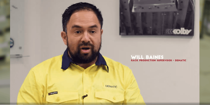 Mighty Line Floor Tape Testimonial of Cotewell & Dematic