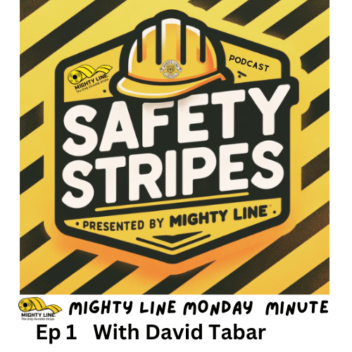 S1 E1 Mighty Line Floor Tape Monday Minute Podcast with Dave