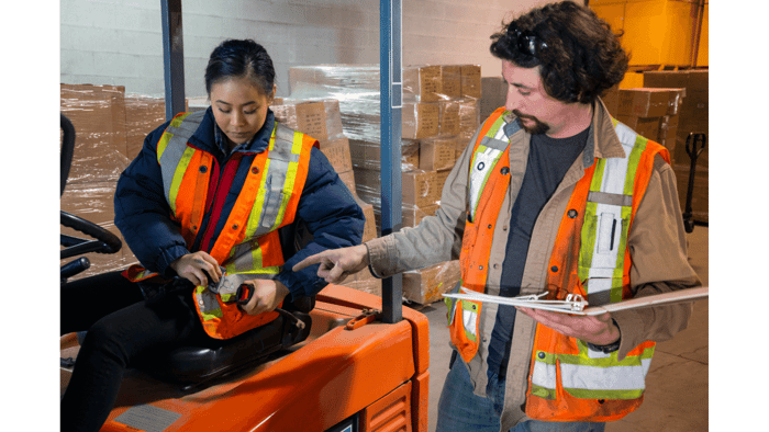 Safety First: Eyes Up, Forks Down